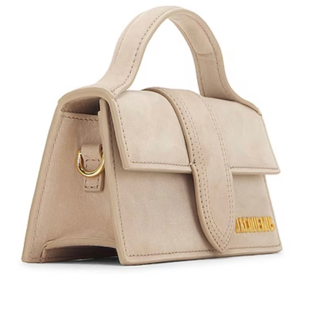 Suede Beige ‘Le Bambino’ Clutch